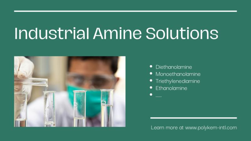 Polykem launches amine products - 11 core products to build industrial amine solutions!